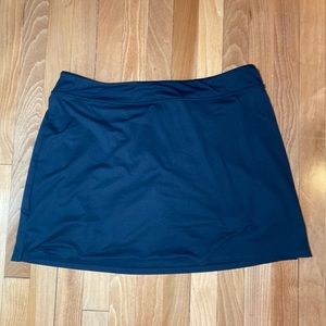 Navy Blue Athletic Skort